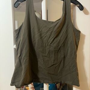 NIC+ZOE Olive Women's Tank Top